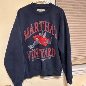 Marthas Vineyard Abercrombie crewneck